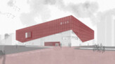 1. Platz: © Jule Gilde, Maurice Stolze, HAWK Hildesheim | Entwurf: Neue Fassade der Iceland University of the Arts